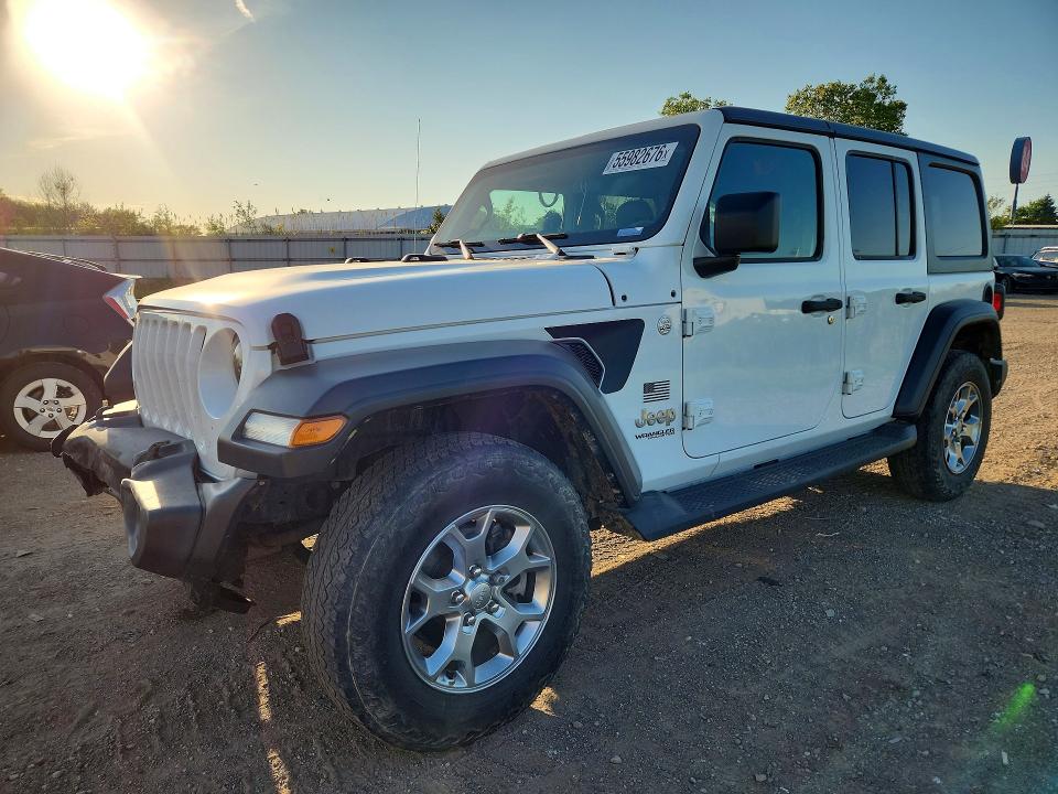 2020 JEEP WRANGLER UNLIMITED — VIN 1C4HJXDG7LW331529