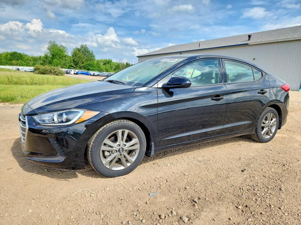2018 HYUNDAI ELANTRA — VIN 5NPD84LF9JH334985