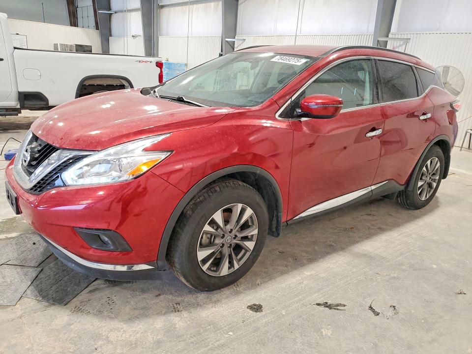 2017 NISSAN MURANO — VIN 5N1AZ2MH4HN198811