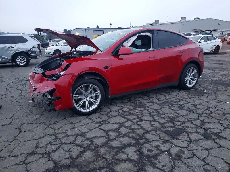 2021 TESLA MODEL Y — VIN 5YJYGDEE7MF160393