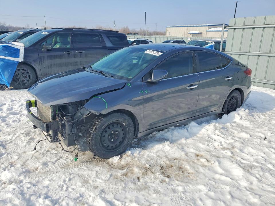 2019 HYUNDAI ELANTRA — VIN KMHD84LF4KU774549