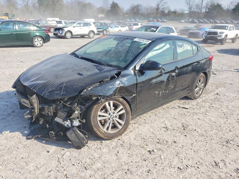 2018 HYUNDAI ELANTRA — VIN KMHD84LFXJU571986