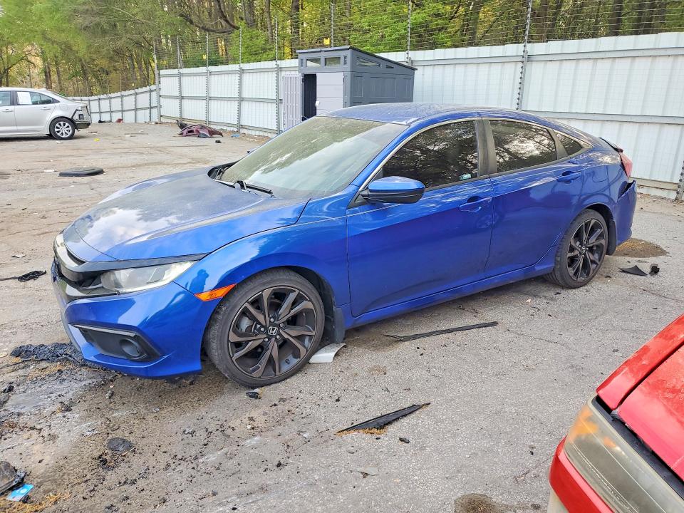 2021 HONDA CIVIC — VIN 2HGFC2F86MH527540