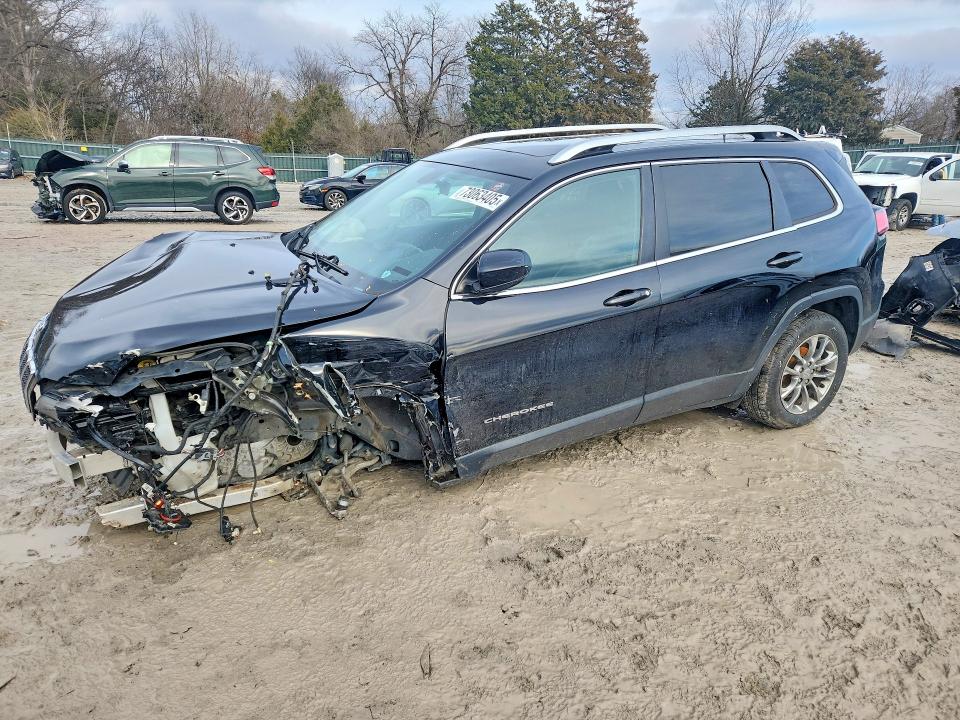 2019 JEEP CHEROKEE — VIN 1C4PJLLB3KD344248