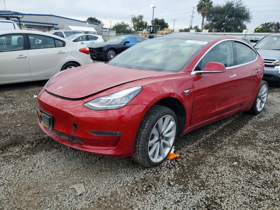 2018 TESLA MODEL 3 — VIN 5YJ3E1EB0JF187130