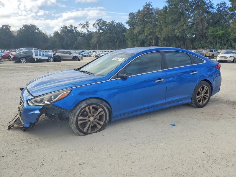 2018 HYUNDAI SONATA SPO — VIN 5NPE34AF4JH654785