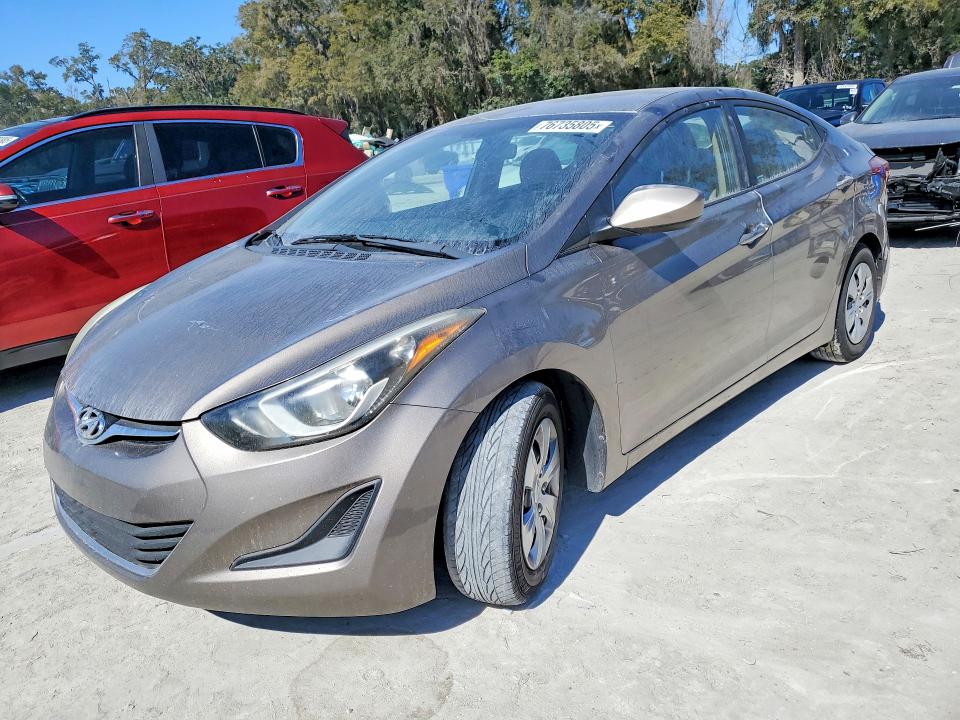 2016 HYUNDAI ELANTRA SE — VIN 5NPDH4AE3GH663121