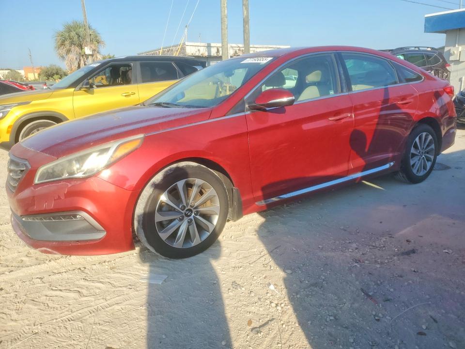 2015 HYUNDAI SONATA — VIN 5NPE34AF1FH163372