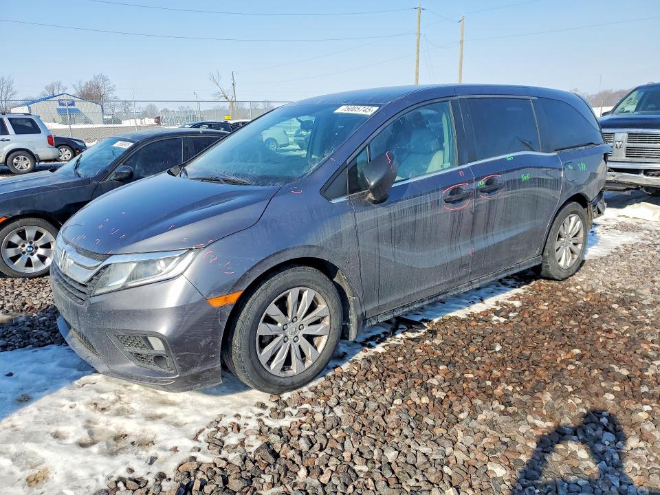 2019 HONDA ODYSSEY — VIN 5FNRL6H25KB023589