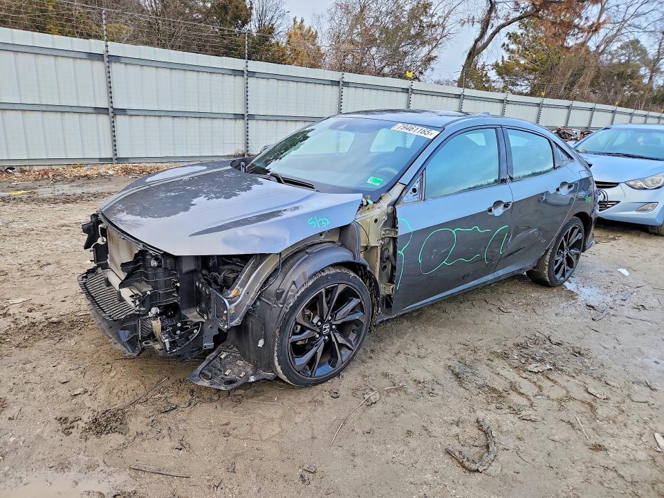 2019 HONDA CIVIC — VIN SHHFK7H45KU205241