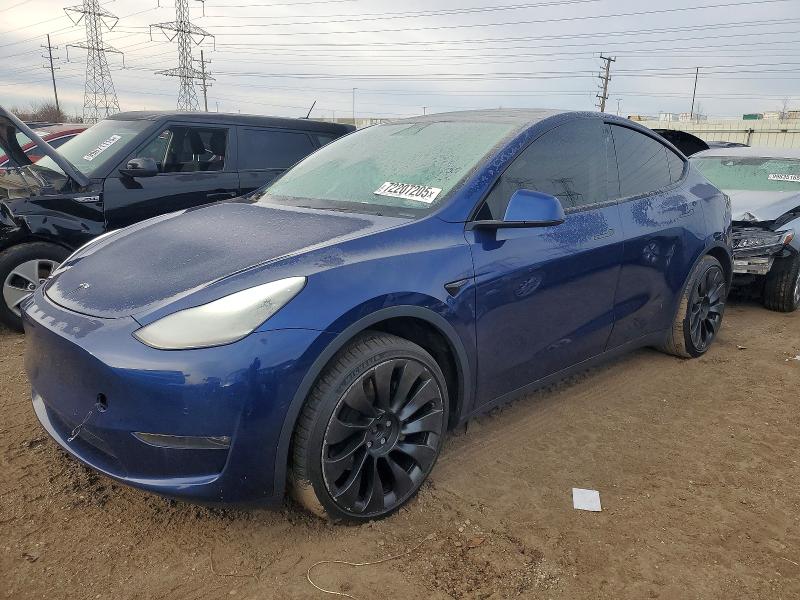 2020 TESLA MODEL Y — VIN 5YJYGDEF9LF000555