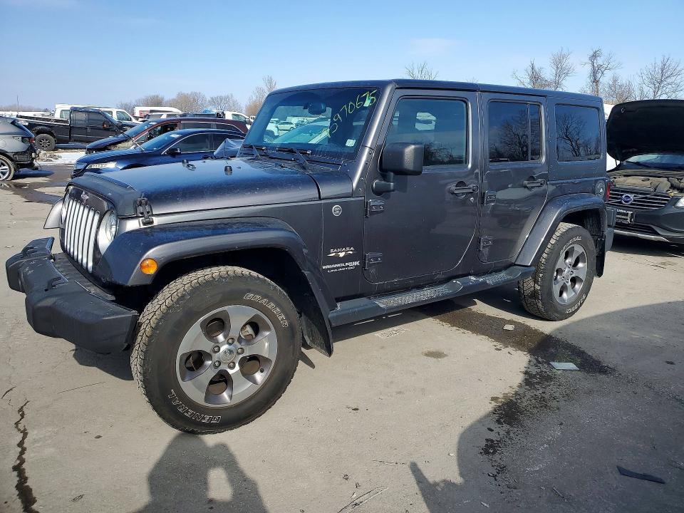 2018 JEEP WRANGLER U — VIN 1C4BJWEG9JL936911