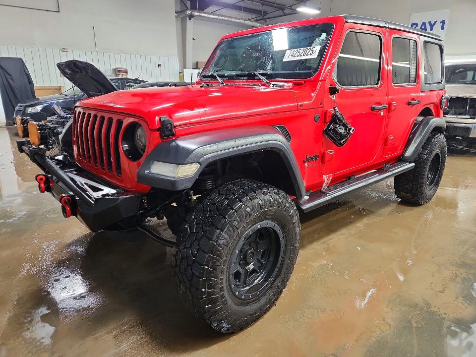 2020 JEEP WRANGLER UNLIMITED — VIN 1C4HJXDG6LW183924