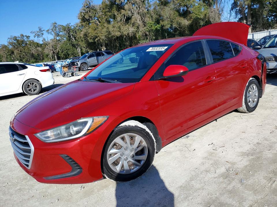 2018 HYUNDAI ELANTRA — VIN KMHD74LF1JU580871