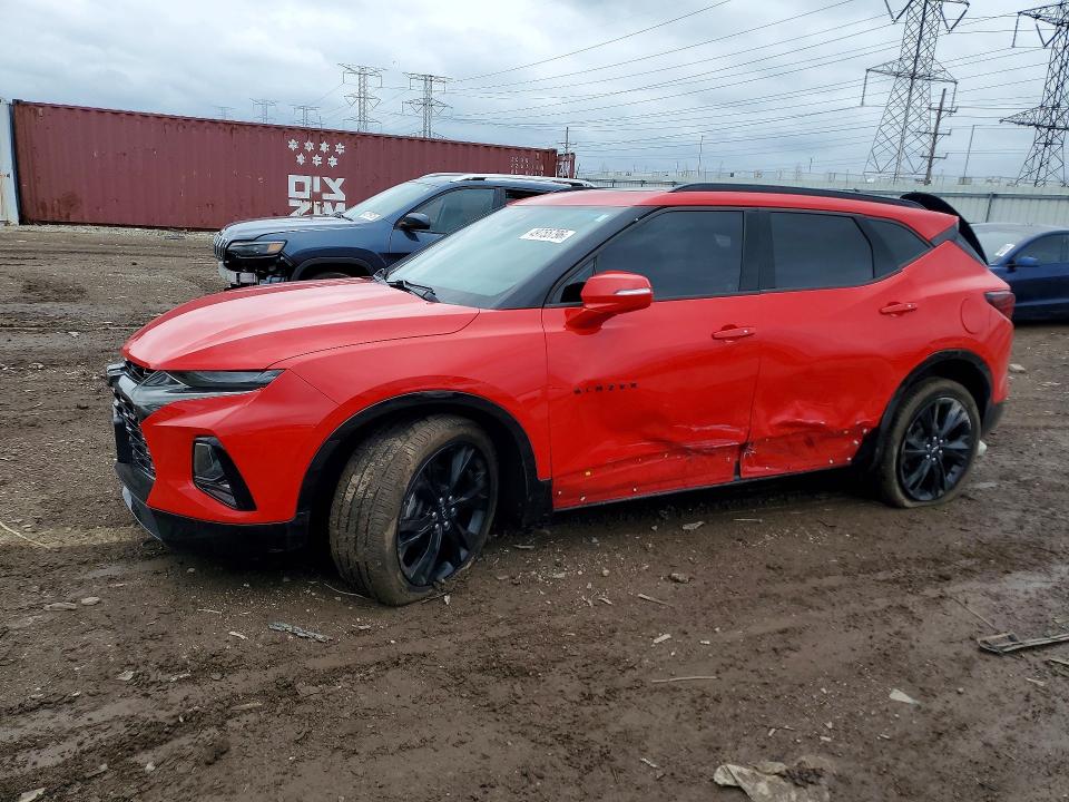 2019 CHEVROLET BLAZER — VIN 3GNKBJRS2KS654109