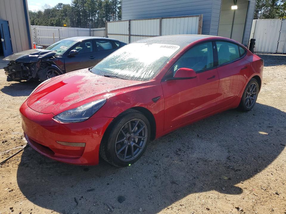 2022 TESLA MODEL 3 — VIN 5YJ3E1EA5NF186214