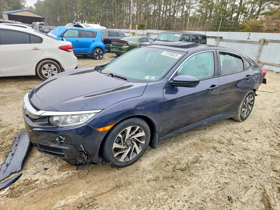 2016 HONDA CIVIC — VIN 19XFC2F76GE083291