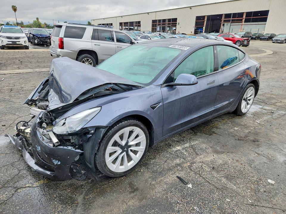 2022 TESLA MODEL 3 — VIN 5YJ3E1EB1NF143286