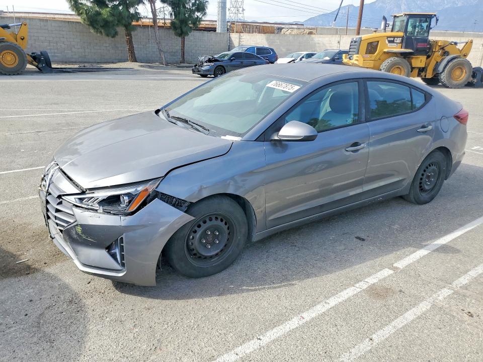 2019 HYUNDAI ELANTRA — VIN 5NPD74LF9KH424870