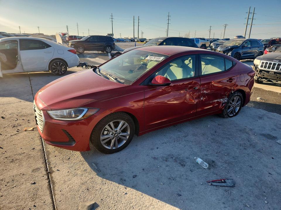 2018 HYUNDAI ELANTRA — VIN KMHD84LF9JU453248