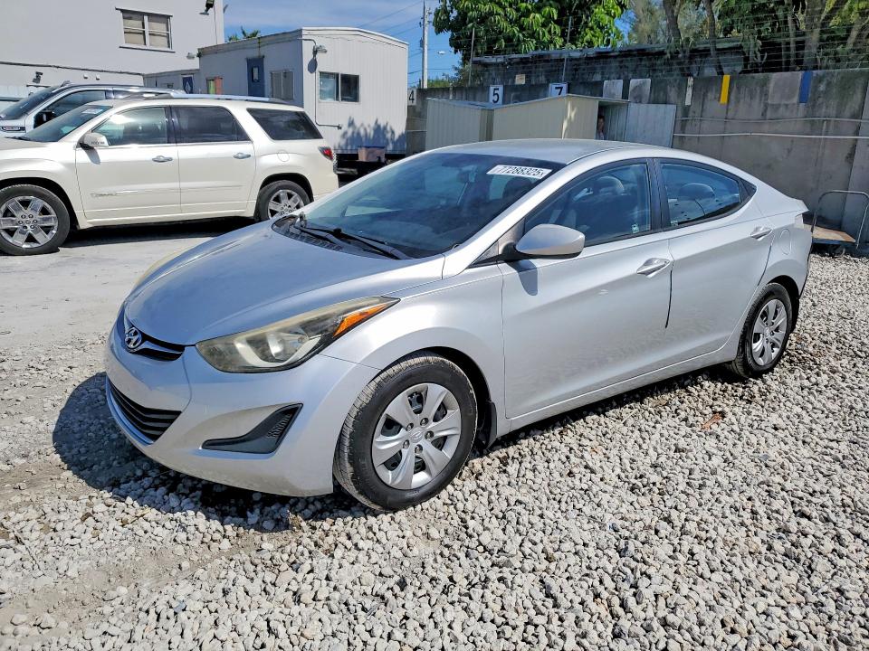 2016 HYUNDAI ELANTRA — VIN 5NPDH4AE1GH773374