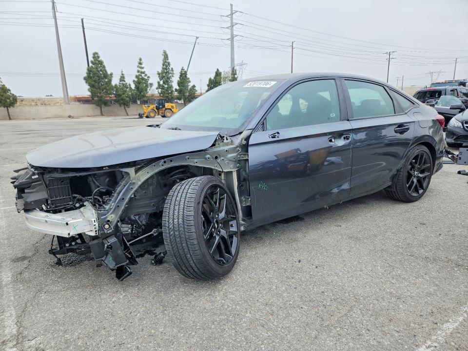 2025 HONDA CIVIC — VIN 2HGFE2F54SH500219