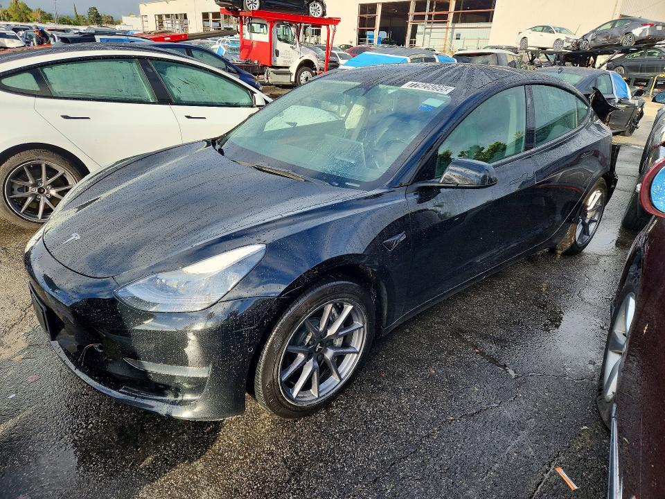 2022 TESLA MODEL 3 — VIN 5YJ3E1EA7NF288484