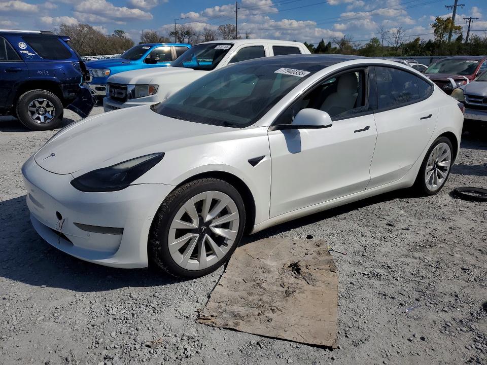 2021 TESLA MODEL 3 — VIN 5YJ3E1EAXMF908775