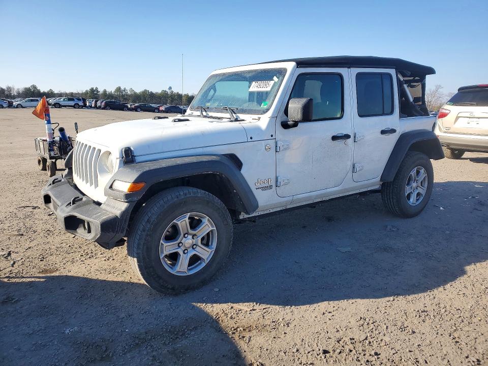 2019 JEEP WRANGLER UNLIMITED — VIN 1C4HJXDN4KW524377