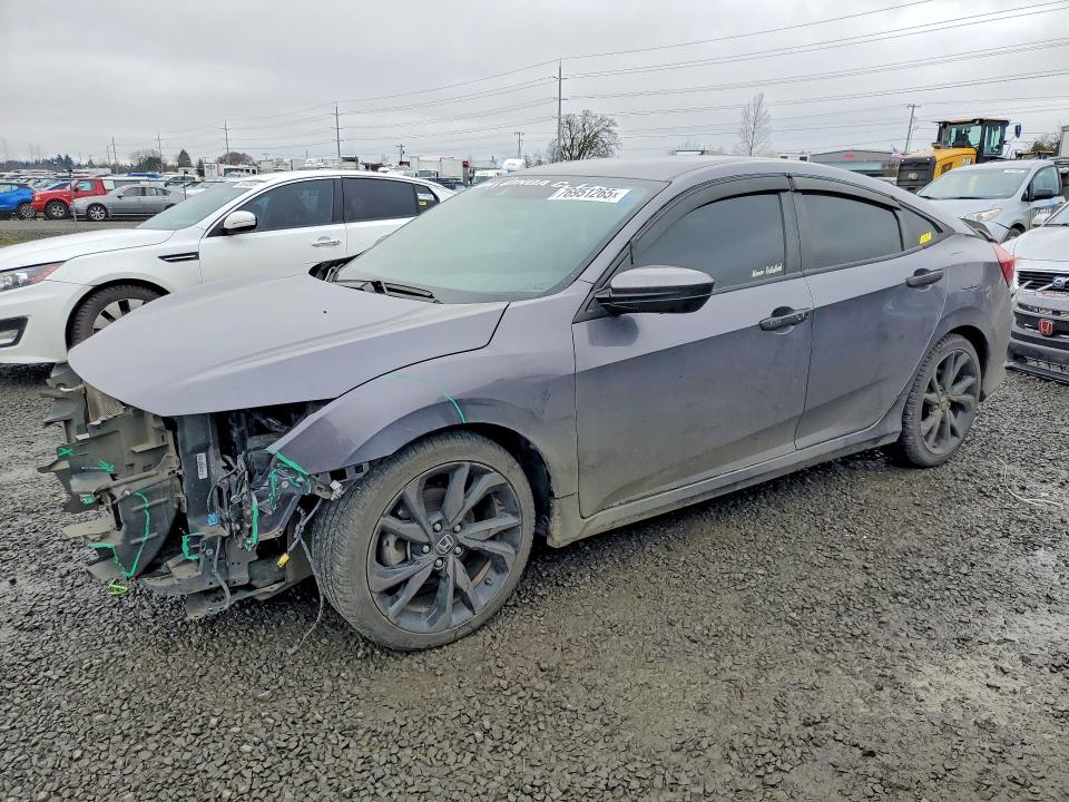 2020 HONDA CIVIC — VIN 19XFC2F82LE205700