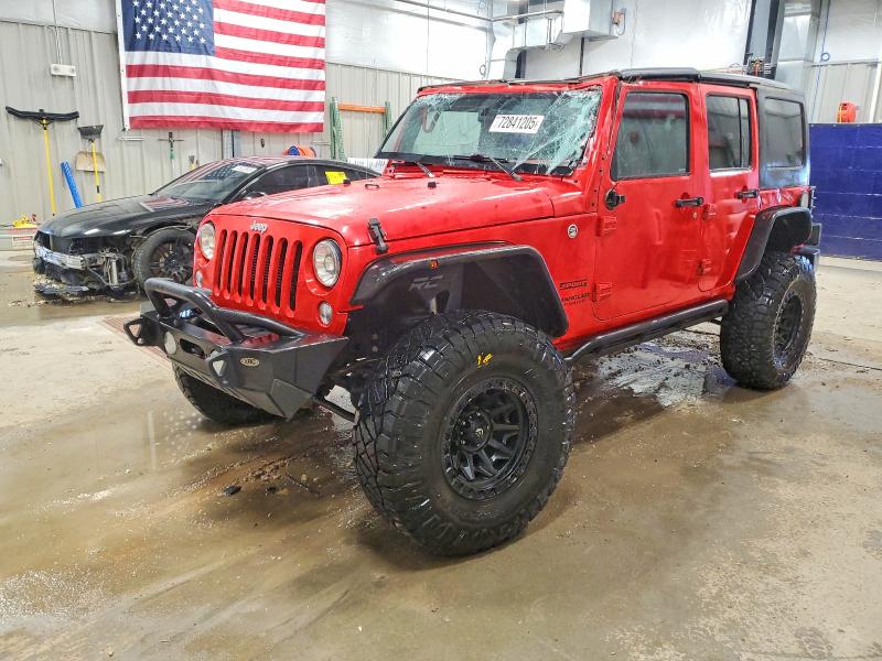 2016 JEEP WRANGLER UNLIMITED — VIN 1C4BJWDG7GL212001