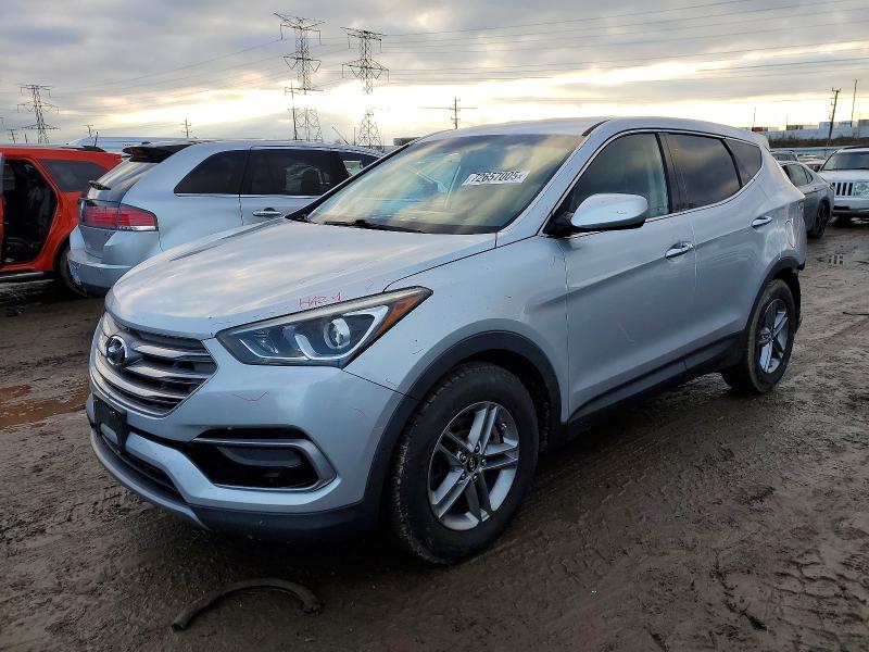 2017 HYUNDAI SANTA FE S — VIN 5XYZT3LB1HG394935
