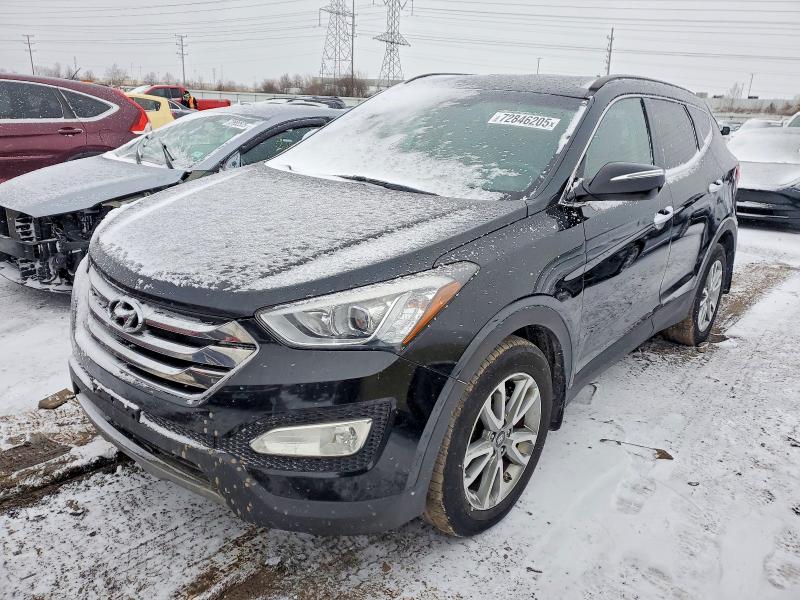 2015 HYUNDAI SANTA FE S — VIN 5XYZUDLAXFG297224
