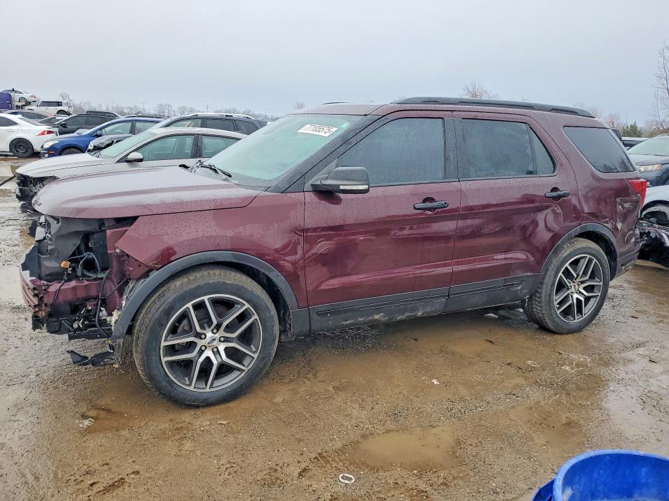 2018 FORD EXPLORER — VIN 1FM5K8GT5JGB35395