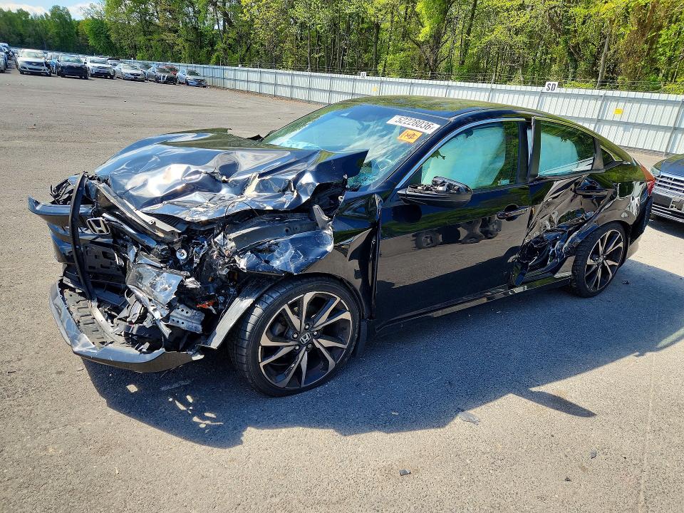 2019 HONDA CIVIC — VIN 2HGFC2F8XKH574227