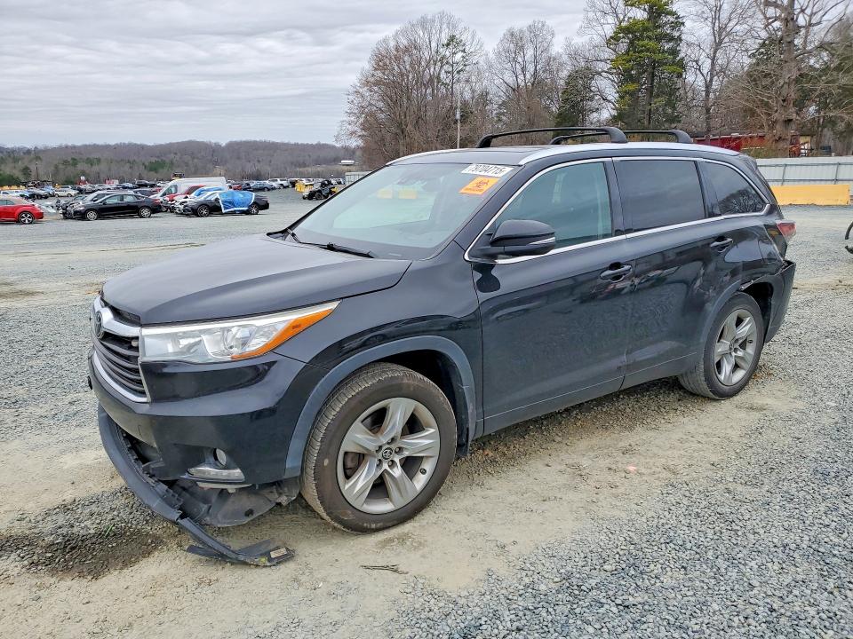 2016 TOYOTA HIGHLANDER — VIN 5TDDKRFHXGS245103