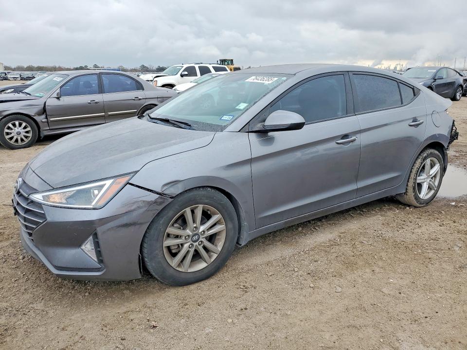 2019 HYUNDAI ELANTRA — VIN 5NPD84LF5KH478860