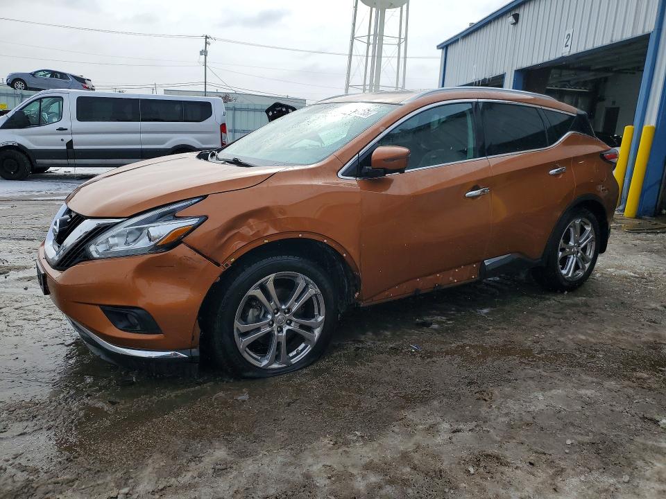 2017 NISSAN MURANO — VIN 5N1AZ2MH6HN124192