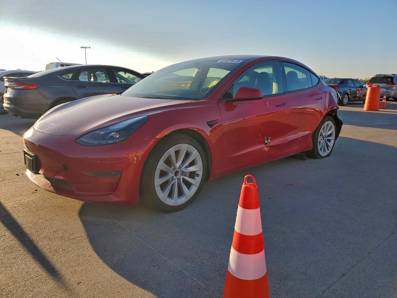 2022 TESLA MODEL 3 — VIN 5YJ3E1EA2NF289171
