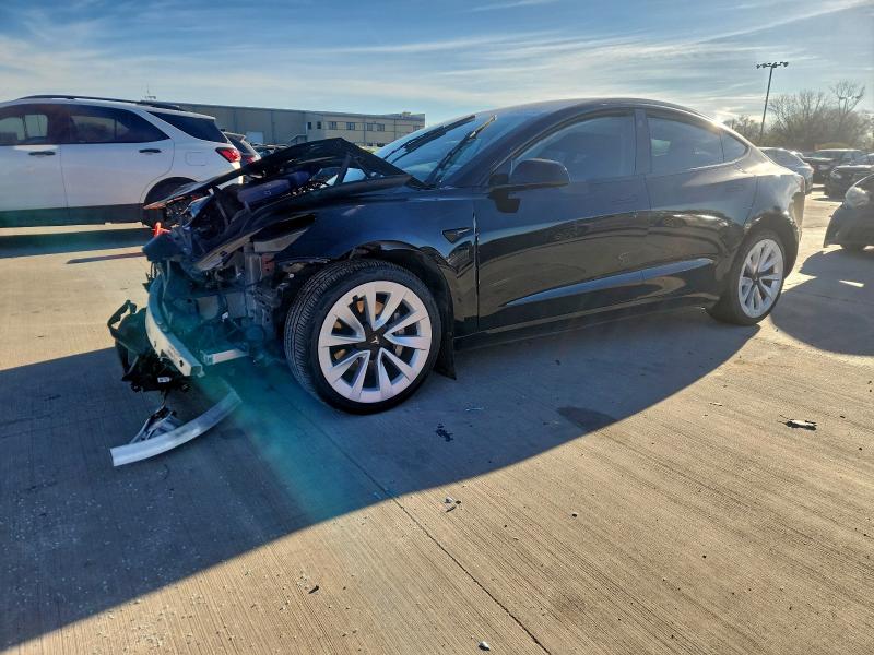 2022 TESLA MODEL 3 — VIN 5YJ3E1EA7NF208715
