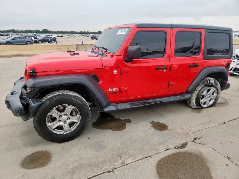 2020 JEEP WRANGLER UNLIMITED SPORT — VIN 1C4HJXDN8LW134903