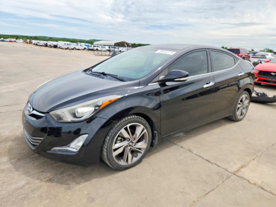 2016 HYUNDAI ELANTRA — VIN 5NPDH4AE9GH689321