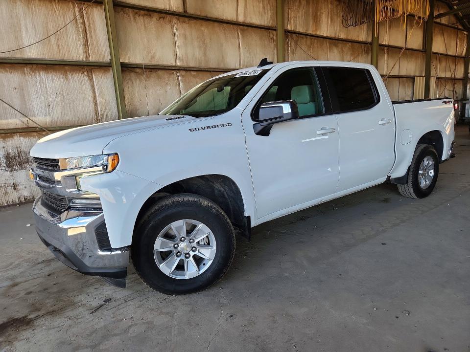 2021 CHEVROLET SILVERADO — VIN 3GCUYDET3MG127556
