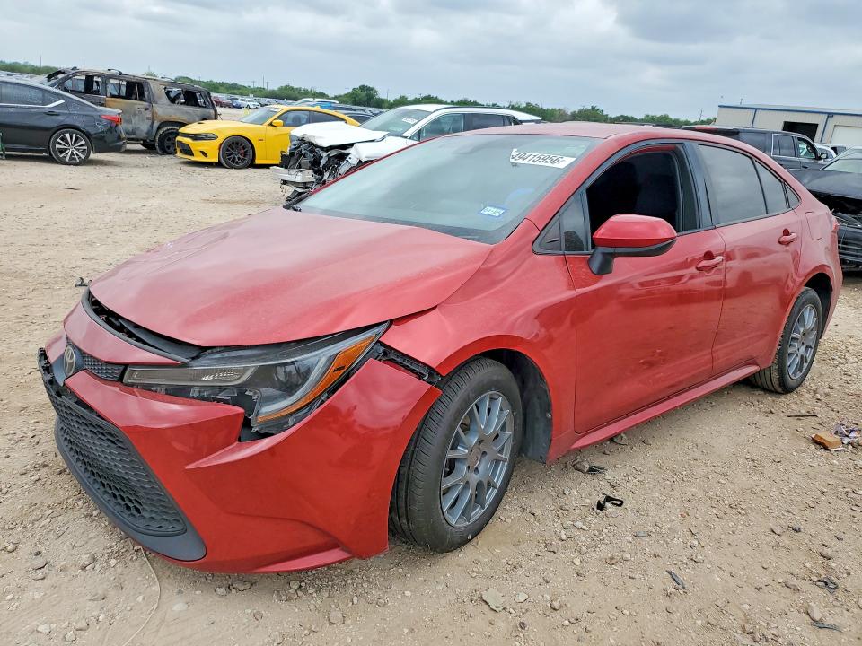 2021 TOYOTA COROLLA LE — VIN 5YFEPMAE4MP180355