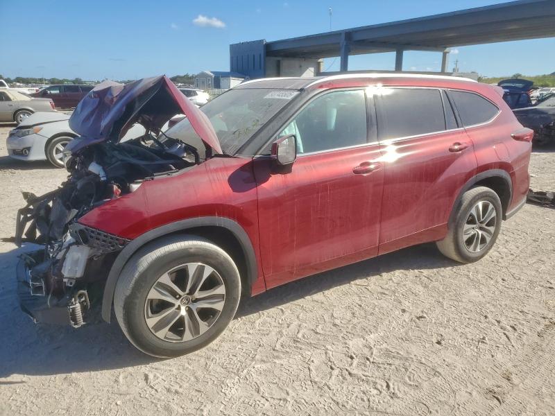 2022 TOYOTA HIGHLANDER — VIN 5TDGZRAH5NS541496