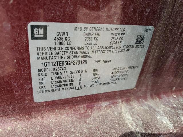 1GT12TE86GF273126