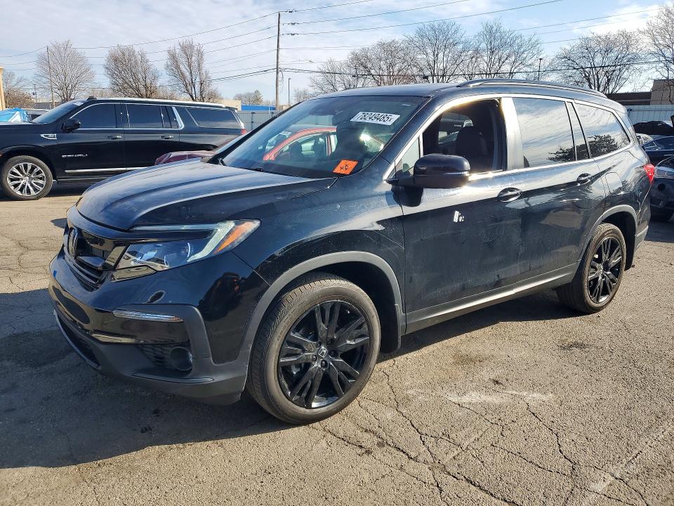 2021 HONDA PILOT — VIN 5FNYF6H22MB029582