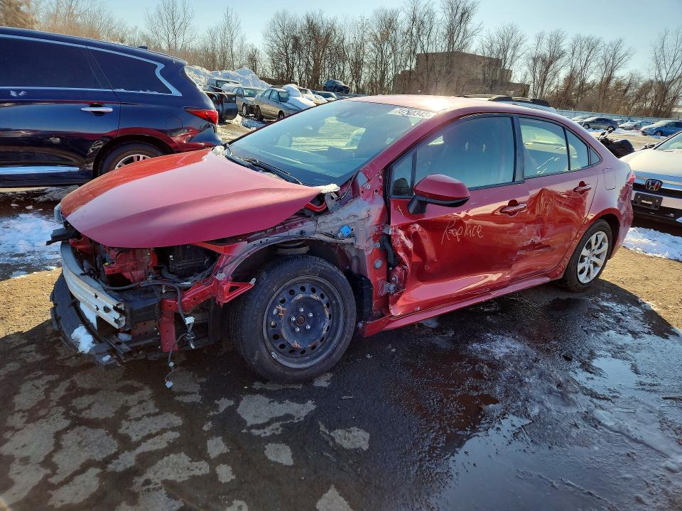 2020 TOYOTA COROLLA LE — VIN JTDEPRAEXLJ101772