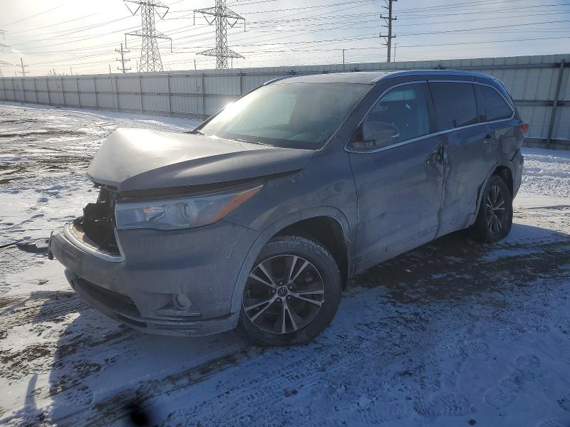 2016 TOYOTA HIGHLANDER — VIN 5TDJKRFH7GS318527