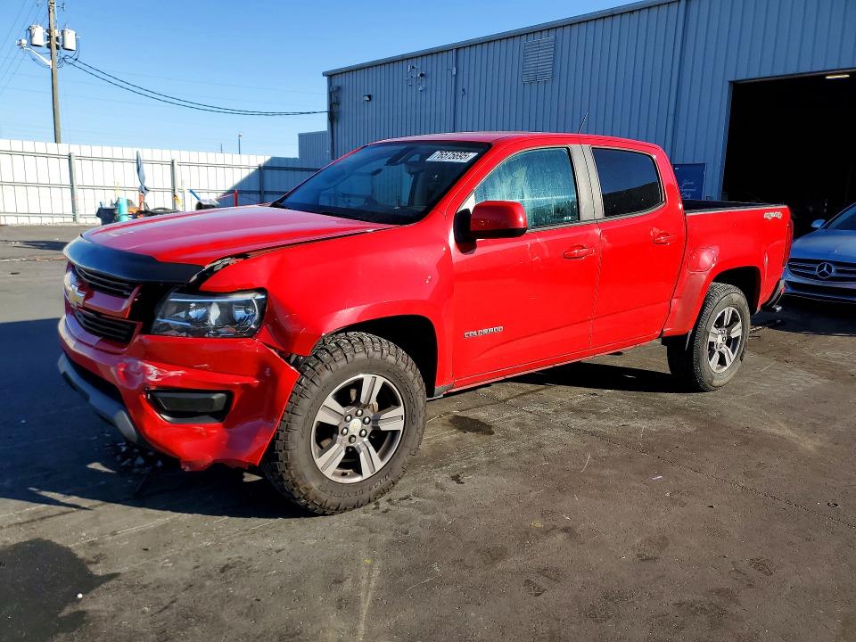 2018 CHEVROLET COLORADO — VIN 1GCGTBEN1J1251157